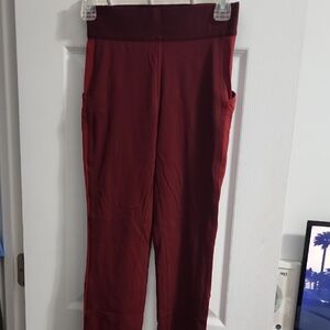 lululemon athletica Burgundy Leggings